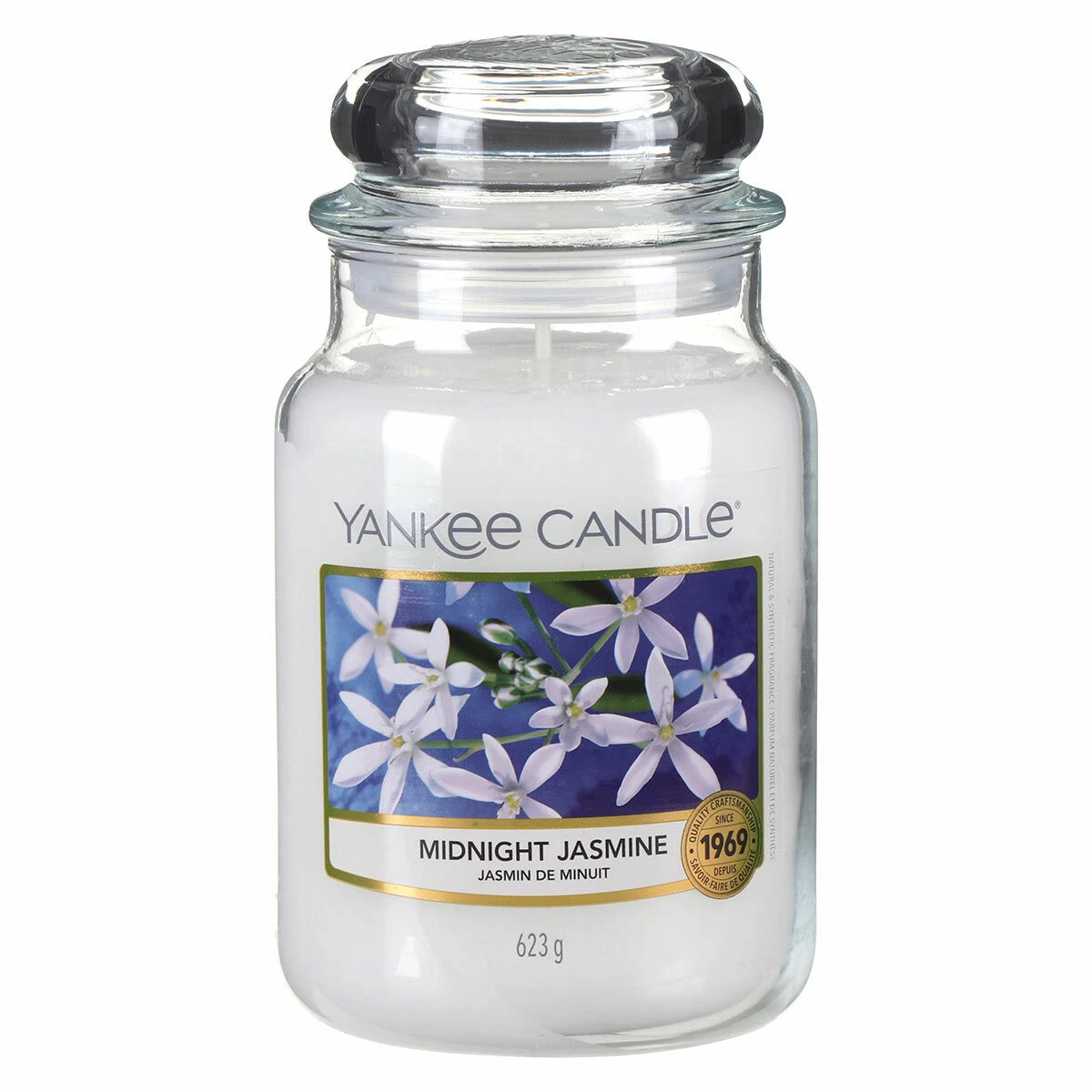 Yankee Candle Midnight Jasmine Large Jar Candle 3 Yankee Candle Midnight Jasmine Large Jar Candle