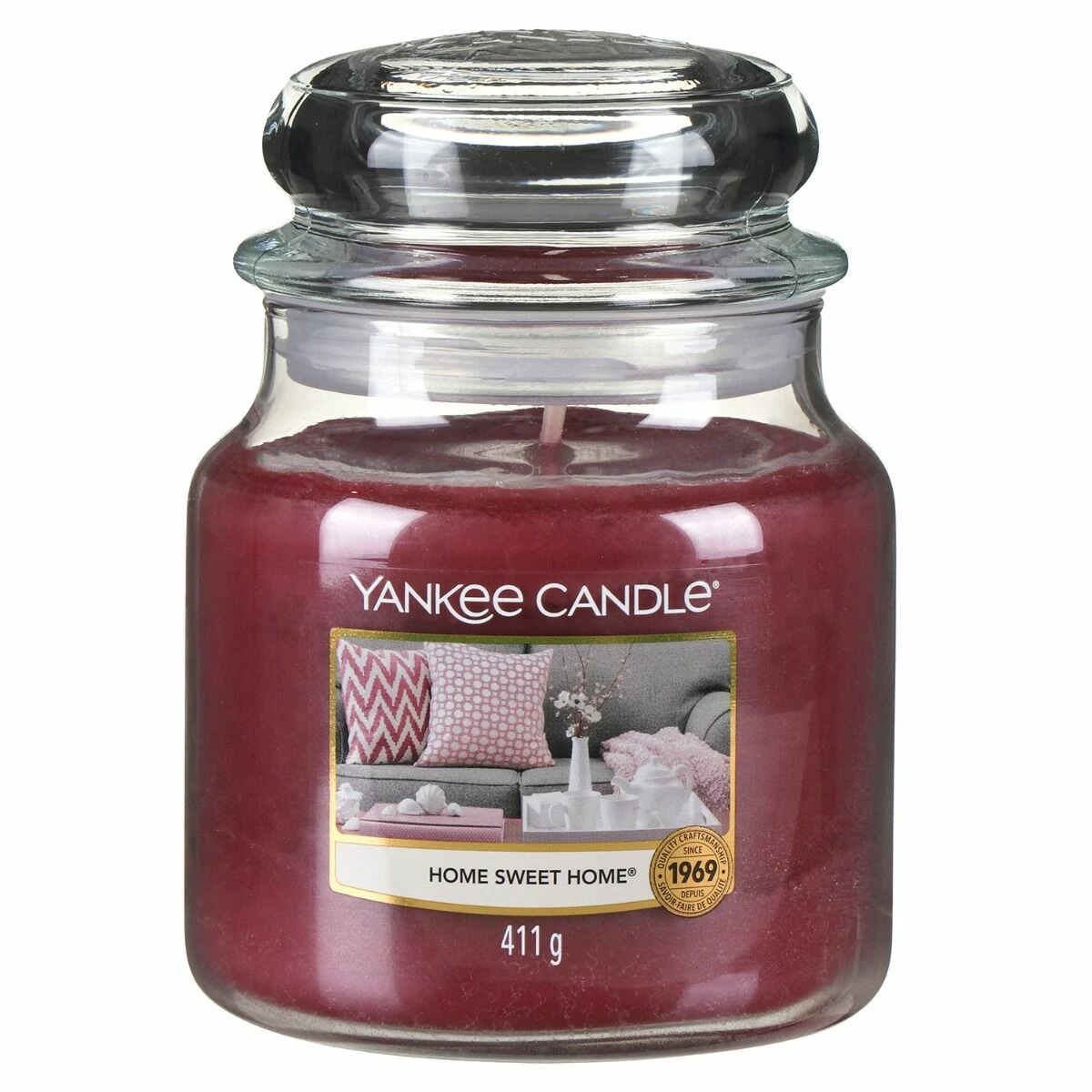 Yankee Candle Home Sweet Home Medium Jar Candle 4 Yankee Candle Home Sweet Home Medium Jar Candle - Image 2