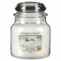 Yankee Candle Fluffy Towels Medium Jar Candle