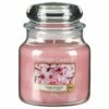 Yankee Candle Cherry Blossom Medium Jar Candle -Campus Gifts Sales yankee candle 1542837e medium jar cherry blossom