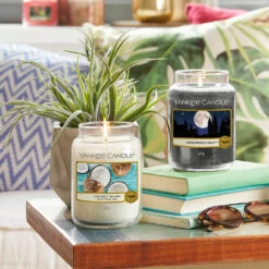 Yankee Candle Midsummer's Night Large Jar Candle -Campus Gifts Sales yankee candle 1577807e large jar coconut splash lifestyle