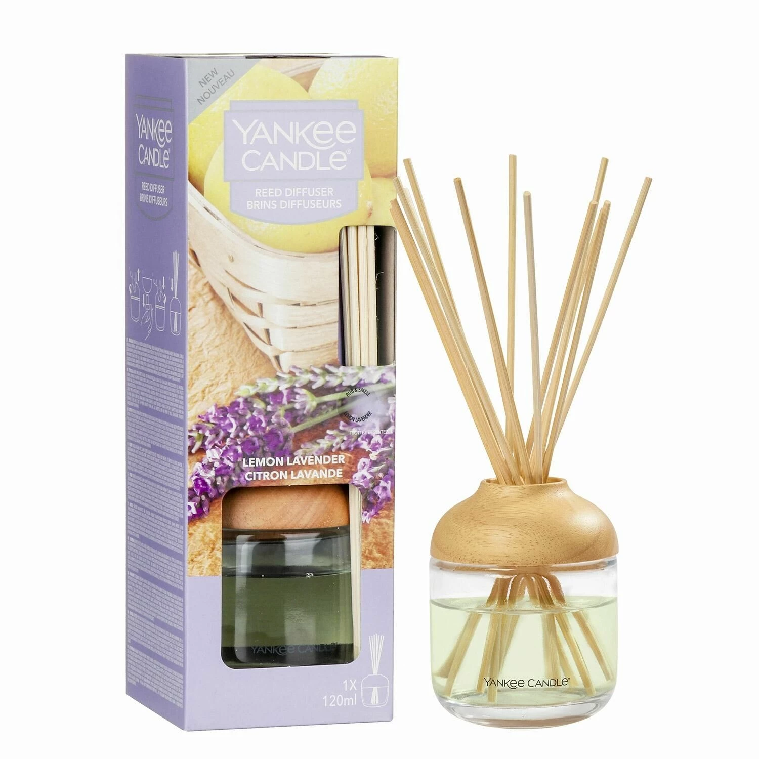 Yankee Candle Lemon Lavender Reed Diffuser 3 Yankee Candle Lemon Lavender Reed Diffuser