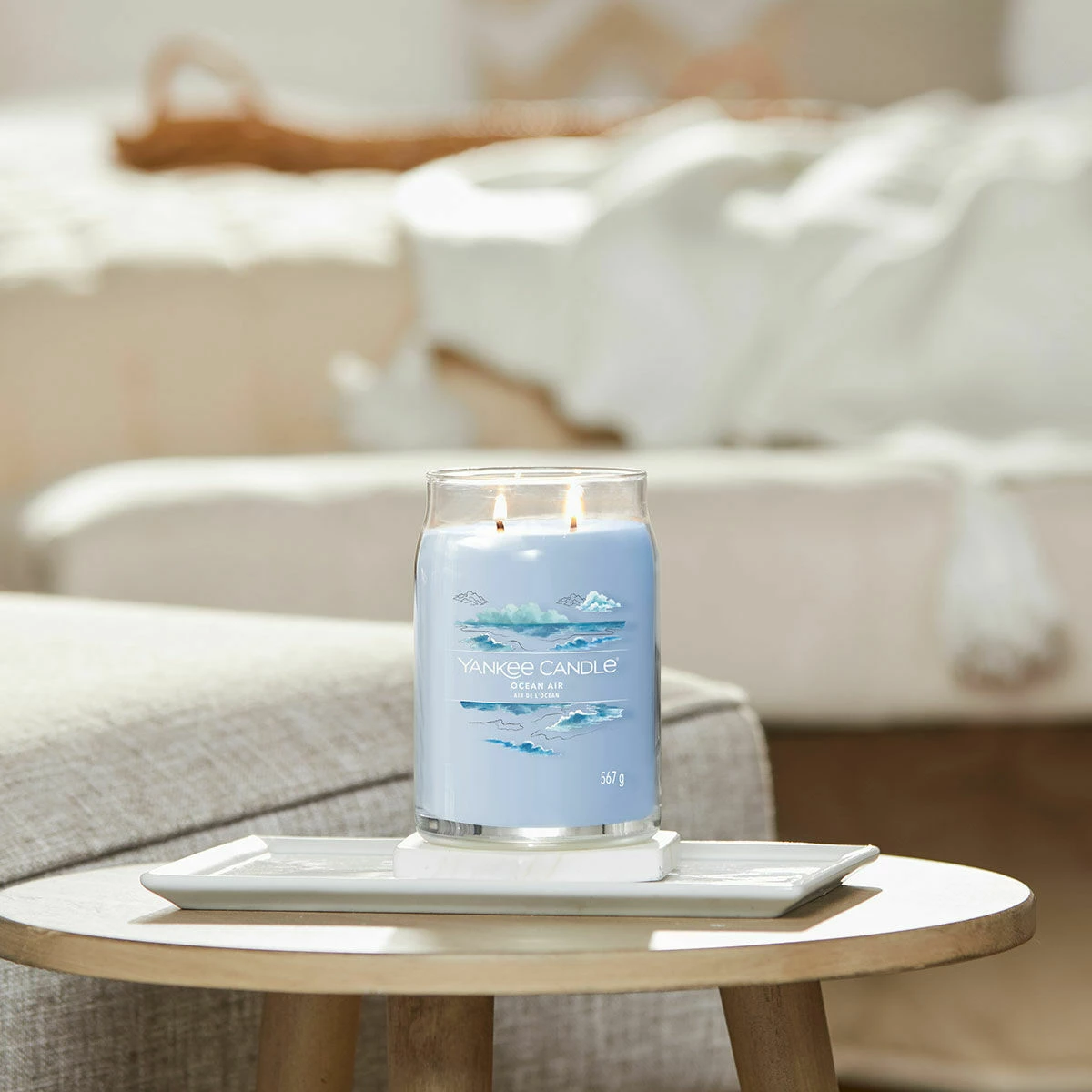 Yankee Candle Ocean Air Signature Large Jar Candle 7 Yankee Candle Ocean Air Signature Large Jar Candle - Image 5