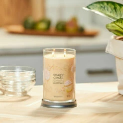 Yankee Candle Vanilla Cupcake Signature Large Tumbler Candle -Campus Gifts Sales yankee candle 1630037e vanilla cupcake signature large tumbler candle 2
