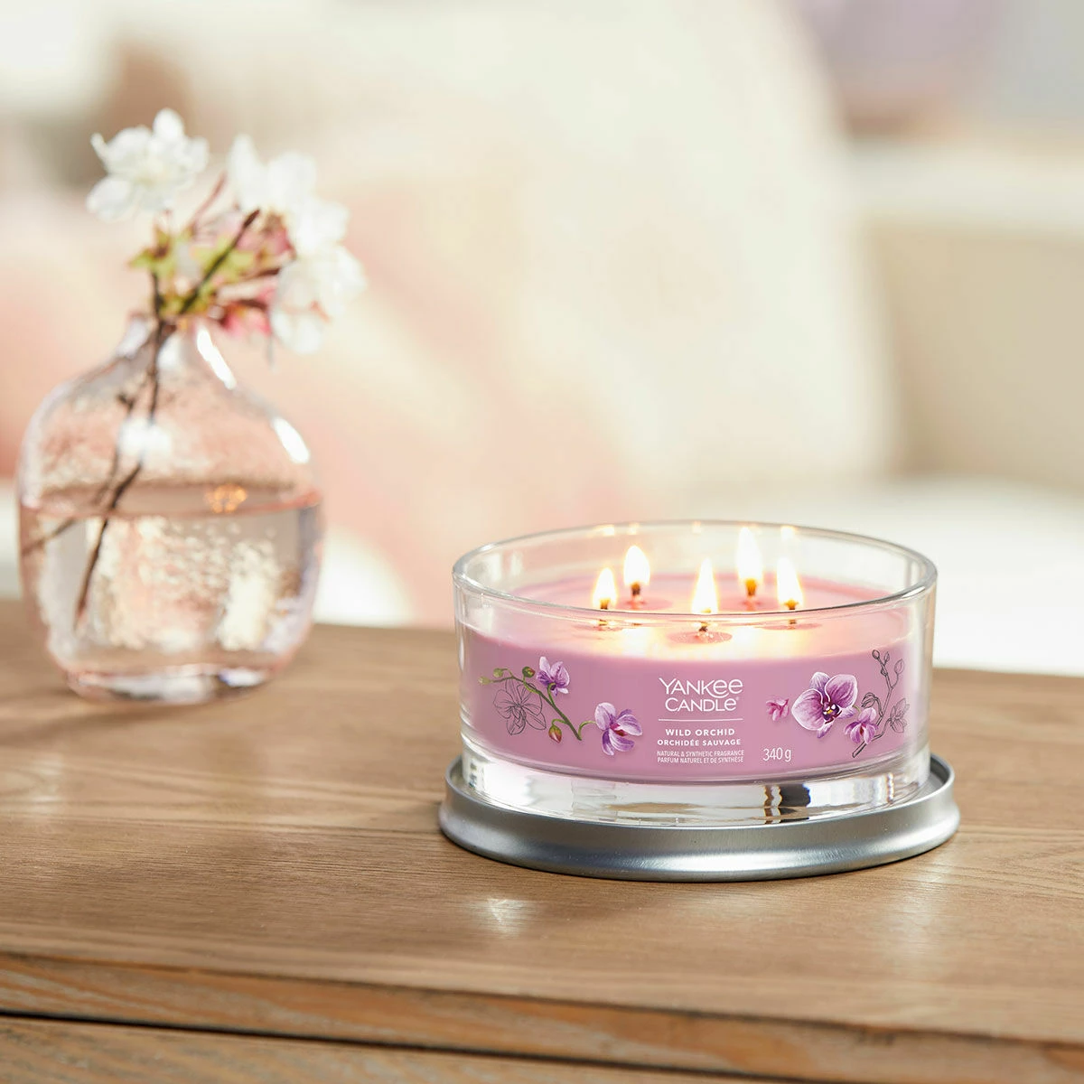 Yankee Candle Wild Orchid Signature Multi-Wick Tumbler Candle 5 Yankee Candle Wild Orchid Signature Multi-Wick Tumbler Candle - Image 3