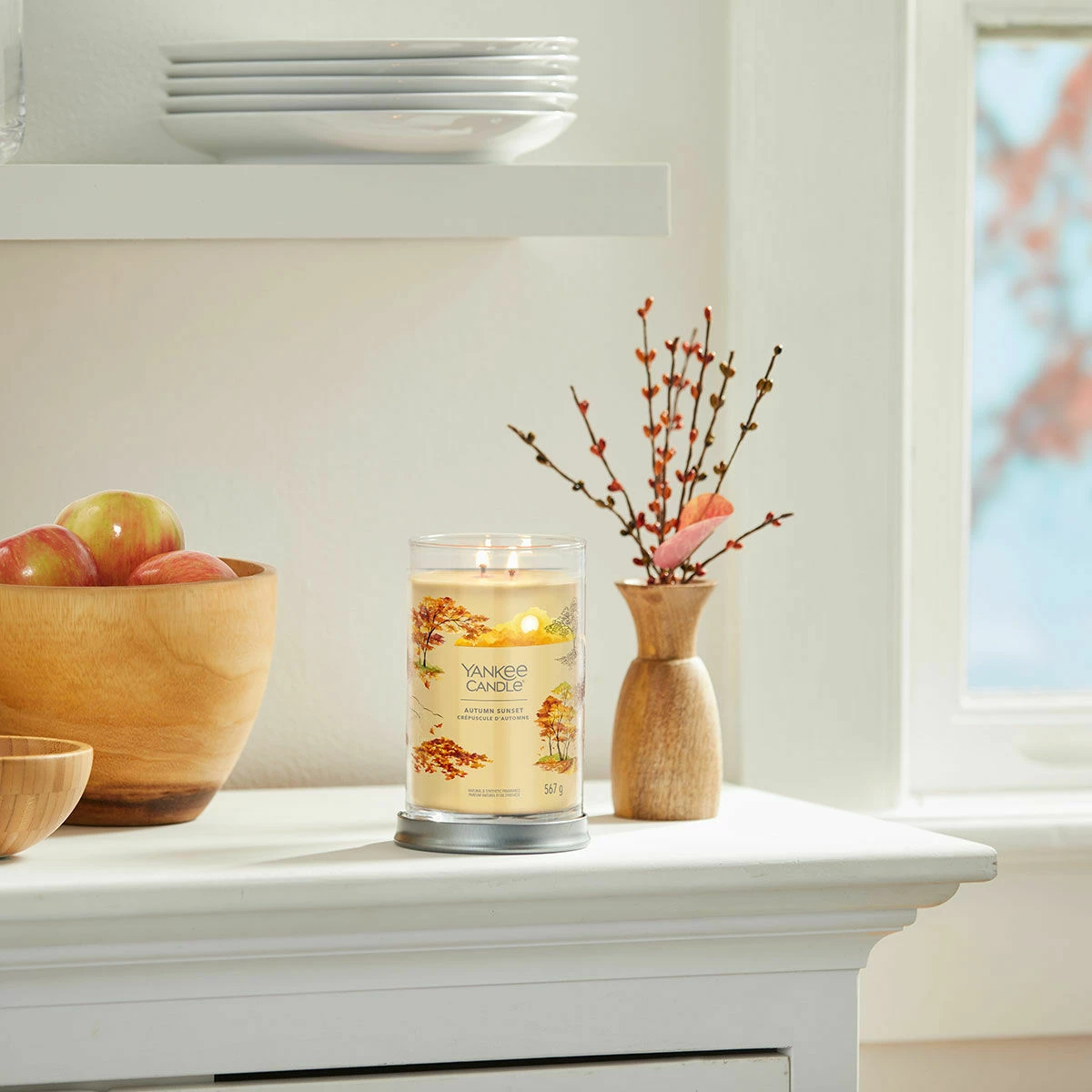 Campus Gifts Sales 2 Campus Gifts Sales -Campus Gifts Sales yankee candle 1631808e autumn sunset signature large tumbler candle lifestyle 1