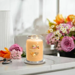 Yankee Candle Mango Ice Cream Signature Large Jar Candle 10 Yankee Candle Mango Ice Cream Signature Large Jar Candle -Campus Gifts Sales yankee candle 1632326e mango ice cream signature large jar candle lifestyle 1