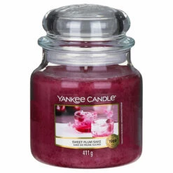 Yankee Candle Sweet Plum Sake Medium Jar Candle