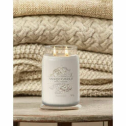 Yankee Candle Warm Cashmere Signature Large Jar Candle 9 Yankee Candle Warm Cashmere Signature Large Jar Candle -Campus Gifts Sales yankee candle 1701379e warm cashmere signature large jar candle lifestyle 3