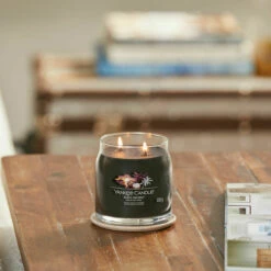 Yankee Candle Black Coconut Signature Medium Jar Candle -Campus Gifts Sales yankee candle 1701382e black coconut signature medium jar candle lifestyle 1