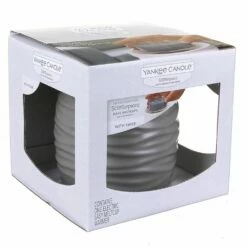 Yankee Candle Noah Grey Scenterpiece Easy MeltCup Warmer - With Timer -Campus Gifts Sales yankee candle scenterpiece with timer noah grey 1521327 3